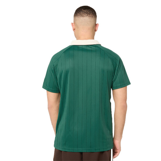 Karl Kani Ανδρική μπλούζα polo Heritage Emblem Shadow Pinstripe Soccer Jersey